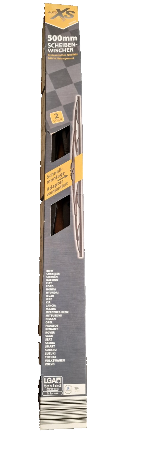 Auto XS 500 mm Scheibenwischer, 2 Stück